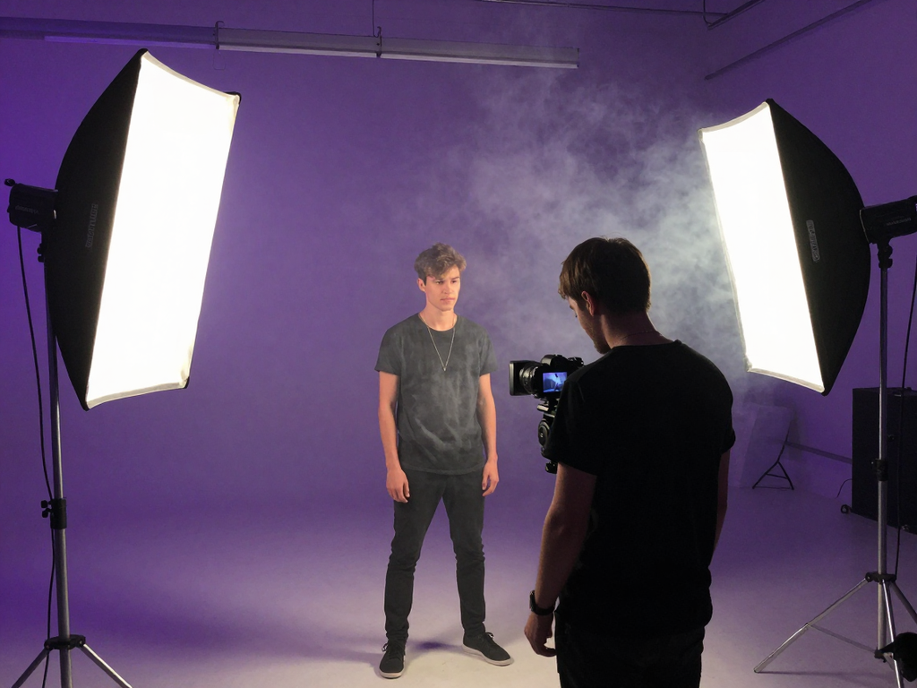 Съемки клипа